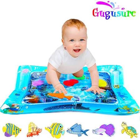 Gugusure Inflatable Baby Water Mat