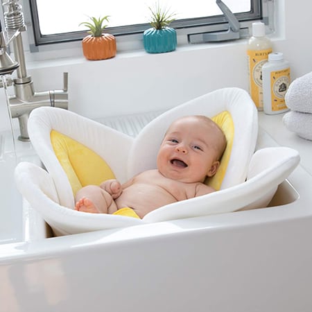 Blooming Bath Yellow Lotus Baby Bathtub