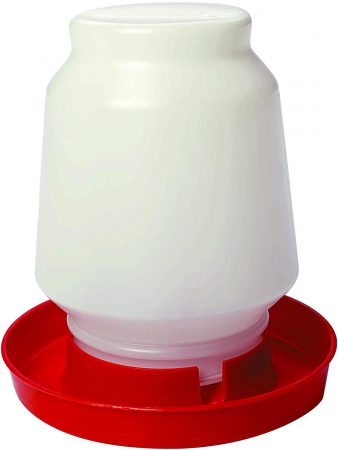 Little Giant Plastic Water Container with Red Base