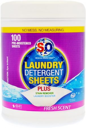 S2O Laundry Detergent Sheets